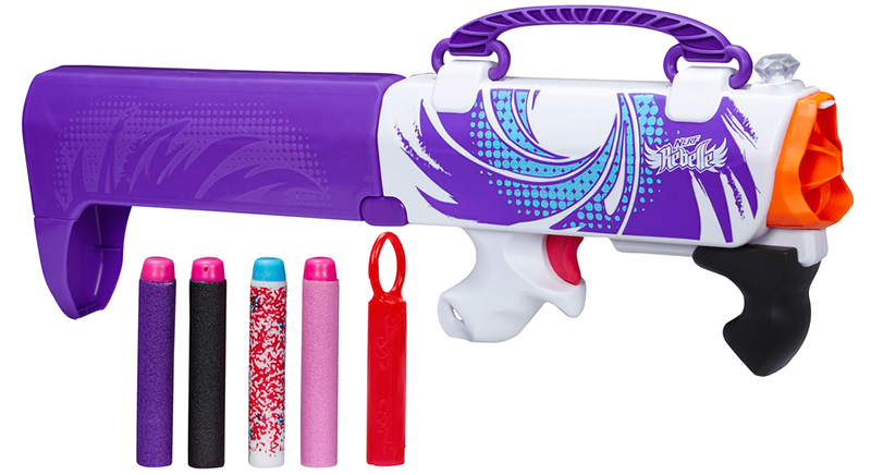 Illustration for article titled Nerf Hid a Surprisingly Capable Dart Gun In a Fashion Accessory